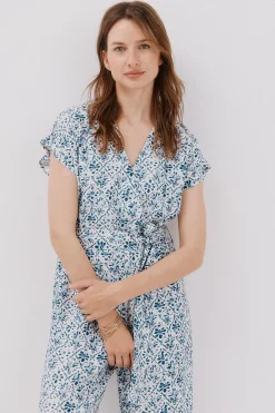 Cortefiel Mono cruzado estampado Multicolor Hot