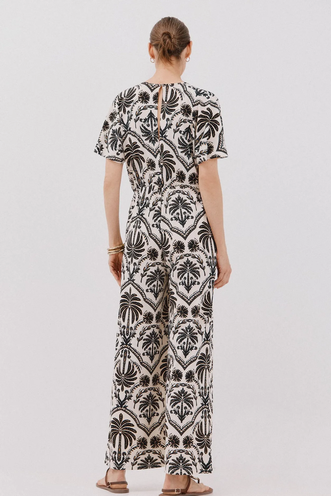 Cortefiel Mono estampado Estampado blanco Discount