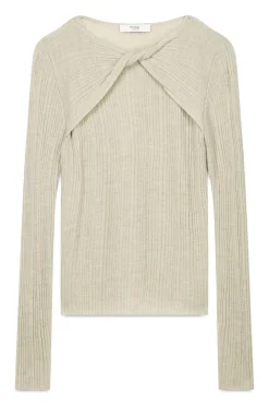 Hoss Intropia Nabila. Top con detalle de nudo Verde Sale