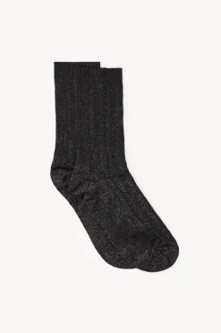 Hoss Intropia Naima. Calcetines lurex Negro Discount