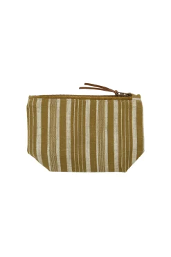 Meraki Neceser de maquillaje oliva oscuro estampado Online