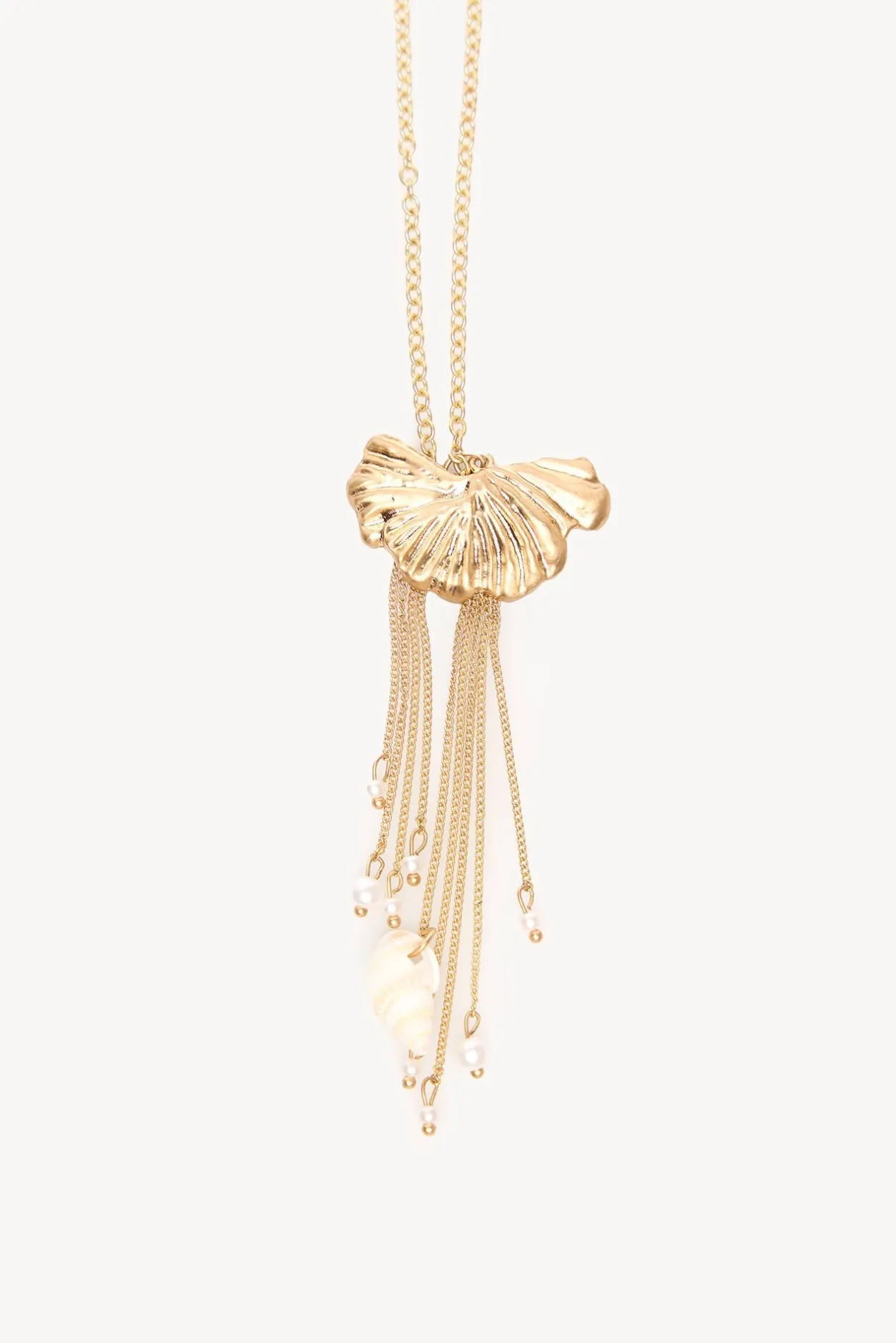 Hoss Intropia Neisa. Collar largo moneditas Dorado Outlet