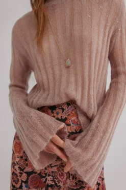 Hoss Intropia Neus. Jersey cuello redondeado Rosa Online