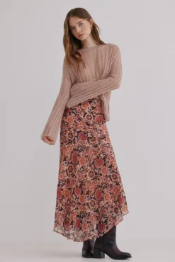 Hoss Intropia Neus. Jersey cuello redondeado Rosa Online