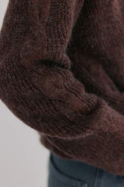 Hoss Intropia Nicoletta. Jersey nudo Marron Outlet