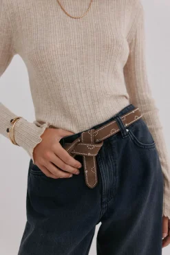 Hoss Intropia Nidia. Top con detalle de ondas Marfil Clearance