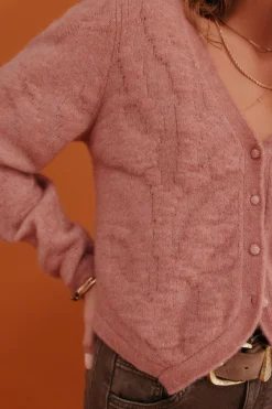 Hoss Intropia Nola. Chaqueta de tricot Rosa Online