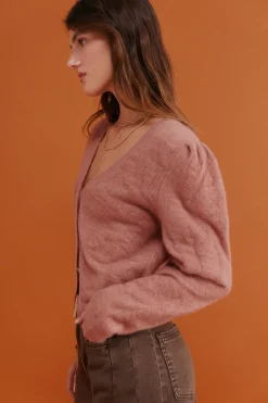 Hoss Intropia Nola. Chaqueta de tricot Rosa Online