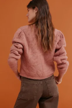 Hoss Intropia Nola. Chaqueta de tricot Rosa Online