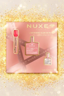 Nuxe COFRE REGALO GLOW INFINITO ROSA - VERY ROSE SERUM LABIAL + HUILE PROD FLORAL OR + HUILE PROD FLORAL Fucsia Online