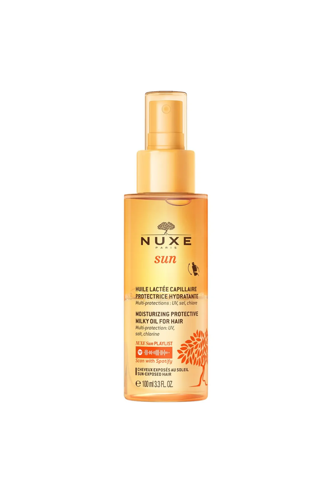 Nuxe Sun Aceite-Leche Capilar Naranja New