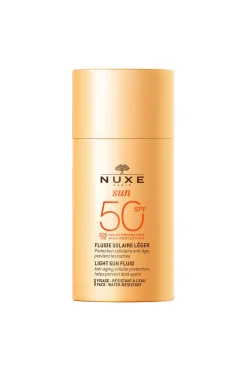 Nuxe Sun Fluido Ligero Alta Protección SPF 50 Naranja New