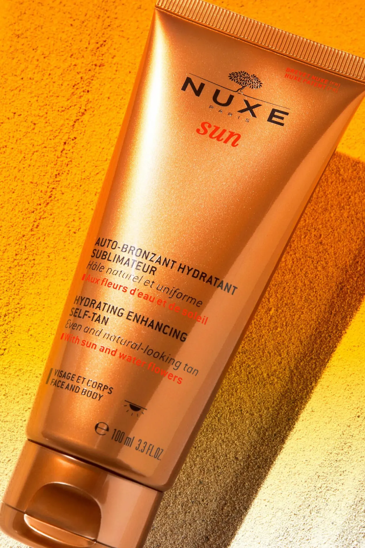 Nuxe Sun Leche corporal Autobronceadora tacto de seda Naranja Best