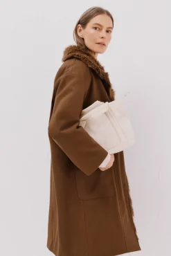 Cortefiel Nylon acolchado porque Marfil Discount