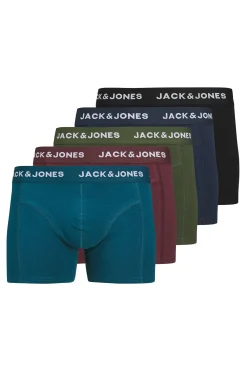 Jack & Jones Pack 5 boxer azul Best