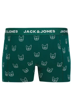 Jack & Jones Pack 3 Boxer azul Hot