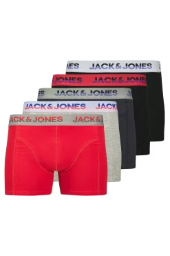 Jack & Jones Pack 5 boxer azul New