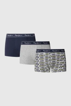 Pepe Jeans Pack 3 boxer liso y estampado Outlet