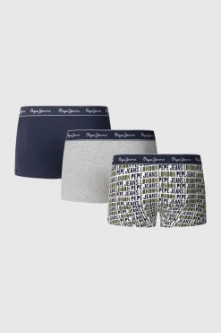 Pepe Jeans Pack 3 boxer liso y estampado Outlet
