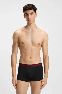 HUGO Pack 3 boxers Negro Hot