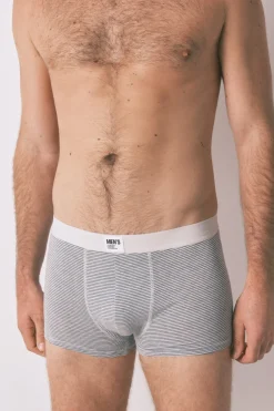 Women'secret Pack 2 boxers rayas azul estampado Online