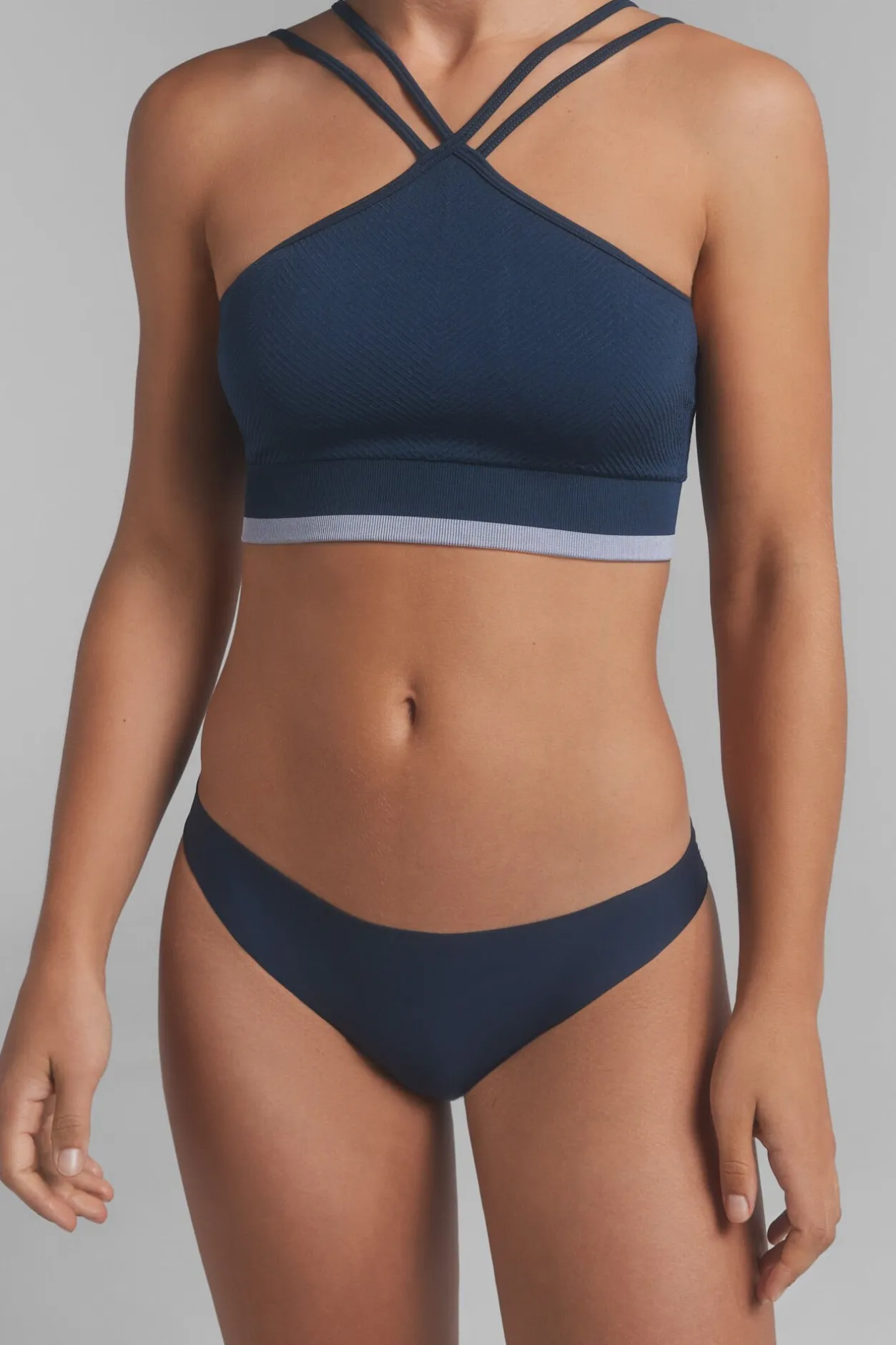 Dash and Stars Pack 2 bragas clásica laser cut azul Sale