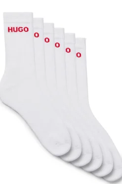 HUGO Pack 6 calcetines Blanco New