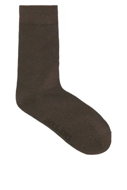 Jack & Jones Pack 3 calcetines marr&oacute;n Discount