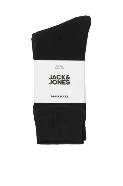 Jack & Jones Pack 3 calcetines negro Best