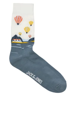 Jack & Jones Pack 3 calcetines marr&oacute;n