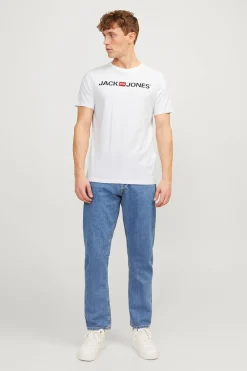 Jack & Jones Pack 3 camisetas blanco Hot