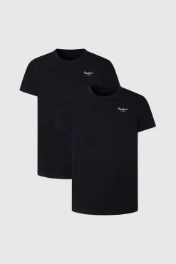Pepe Jeans Pack 2 camisetas algodón negro Best