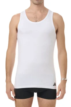 Adidas Pack 2 camisetas sin mangas blanco Clearance