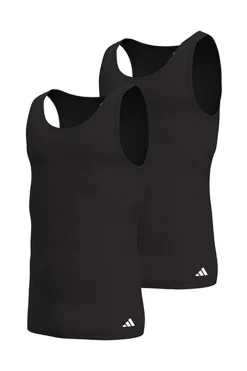 Adidas Pack 2 camisetas sin mangas negro Outlet