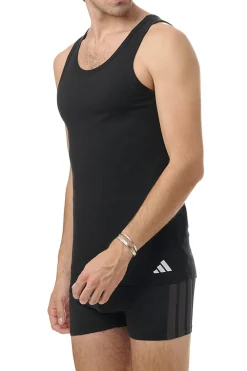 Adidas Pack 2 camisetas sin mangas negro Outlet