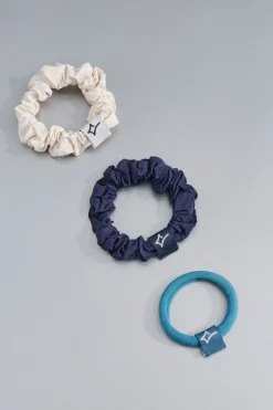 Dash and Stars Pack 3 gomas de pelo blanco Clearance