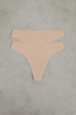 Dash and Stars Pack 2 tangas laser cut nude Online