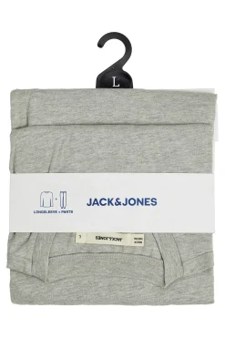 Jack & Jones Pack camiseta y pantalón gris Hot