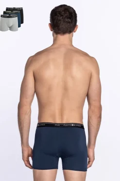 Punto Blanco Pack de 3 boxers algodón estampado Sale