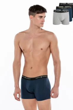 Punto Blanco Pack de 3 boxers algodón estampado Sale