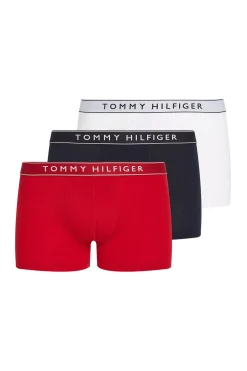 Tommy Jeans Pack de 3 Boxers Algodón estampado Best