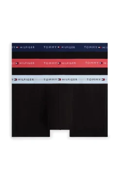 Tommy Jeans Pack de 3 Boxers Algodón negro Best