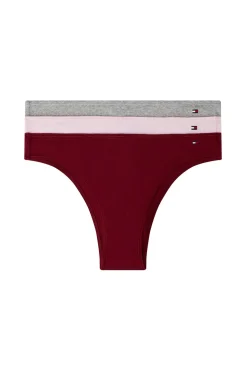 Tommy Jeans Pack de 3 bragas brasileñas canalé estampado Discount