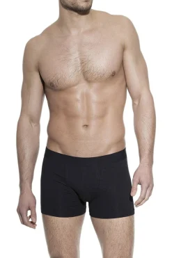Bread & Boxers Pack de 3 bóxers algodón orgánico s negro