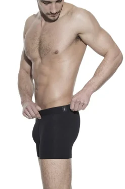 Bread & Boxers Pack de 3 bóxers algodón orgánico s negro