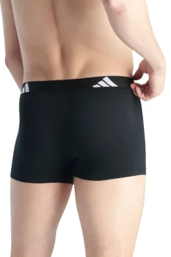 Adidas Pack de 2 bóxers de algodón Active Flex negro Discount