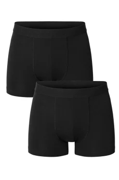 Bread & Boxers Pack de 2 bóxers modal elástico eco s negro Discount