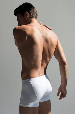 Bread & Boxers Pack de 2 bóxers modal elástico eco s blanco Discount