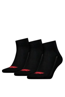 Levi's Pack de 3 calcetines de caña corta de Levi’s® Negro Discount