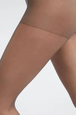 Dim Pack de 2 pantys opaca satinada 15 Deniers marr&oacute;n